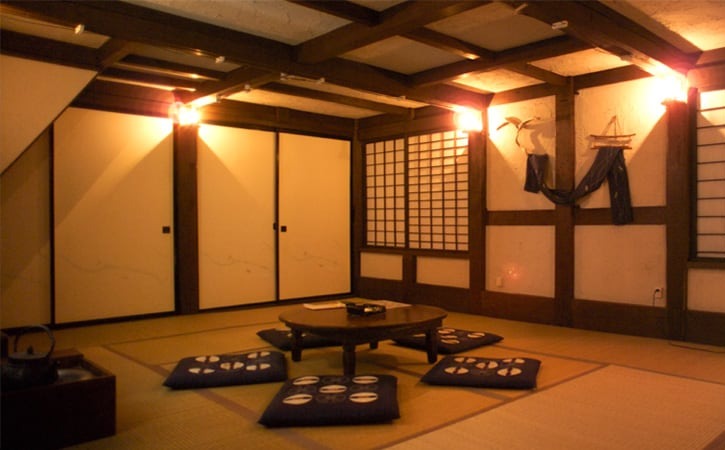 母屋の客室